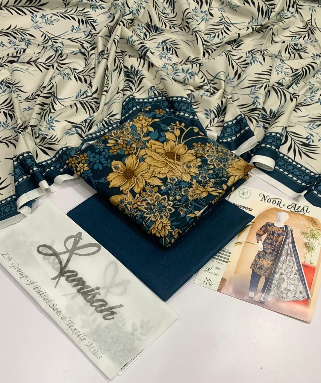 LAWN EMBROIDARY 3PC COLLECTION*