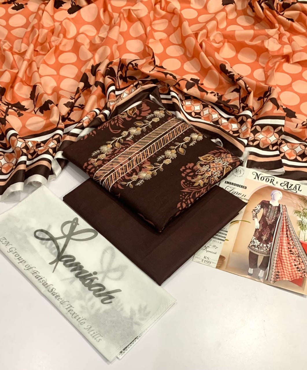 LAWN EMBROIDARY 3PC COLLECTION*