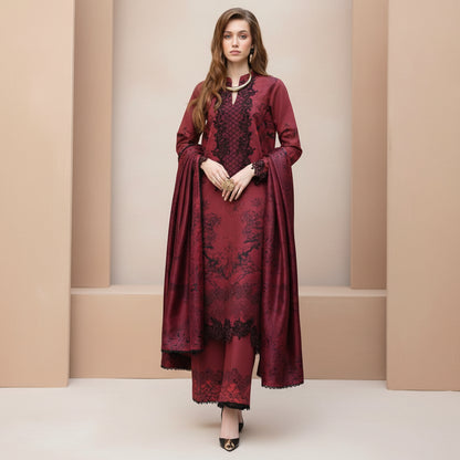 Rang Rasiya MOST DEMANDING EDITION, 03PCS UNSTITCHED SUIT,FABRIC lawn90/88*