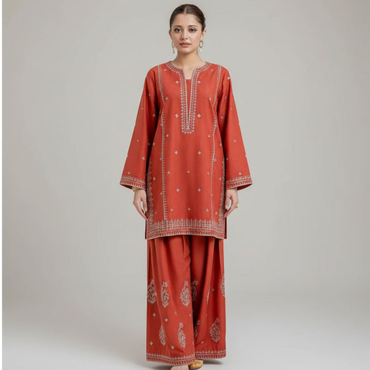 URGE,PURE 2PC EMBROIDERED, AIRJET 90/70 LAWN