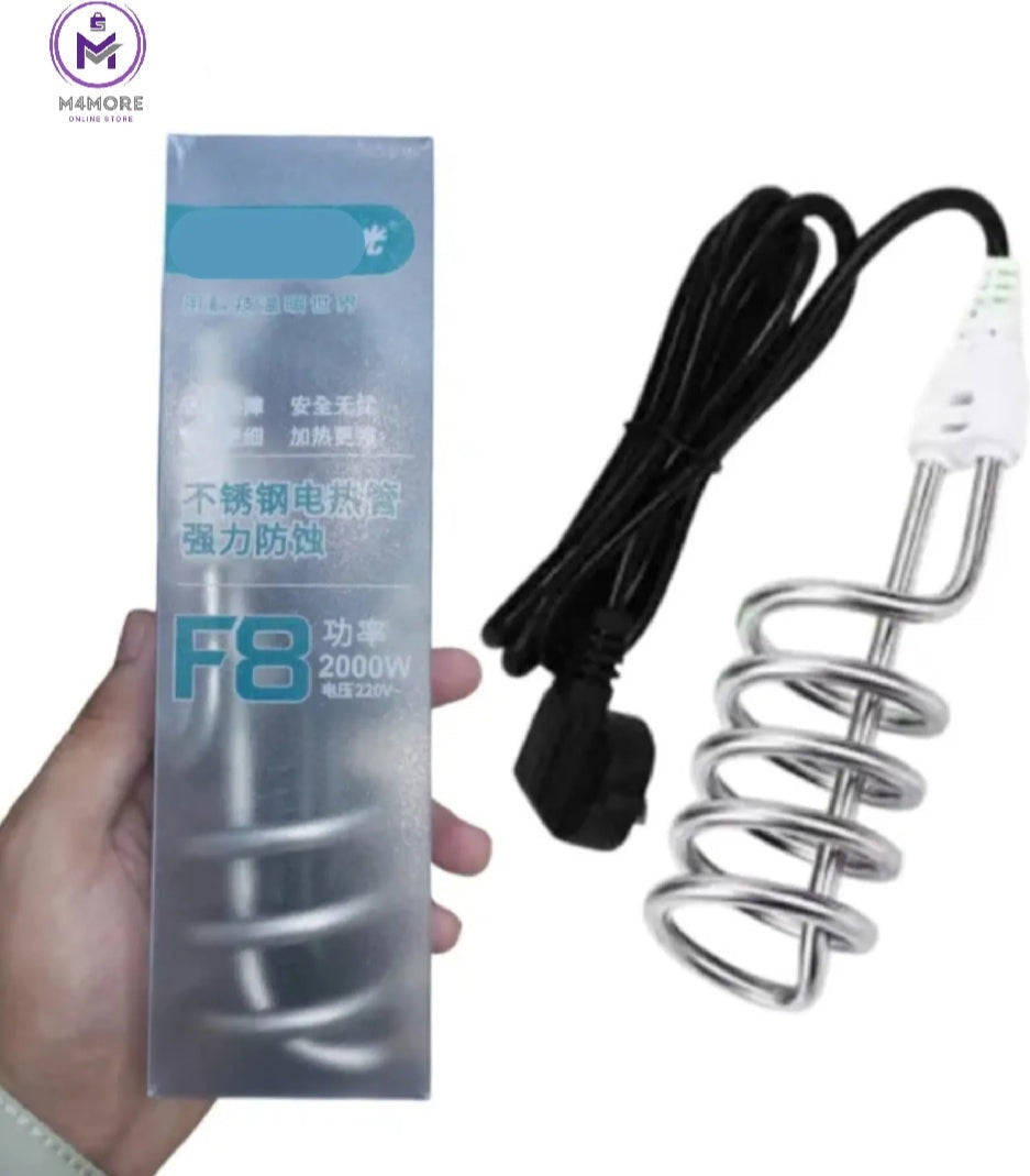 Electric water heating rod portable