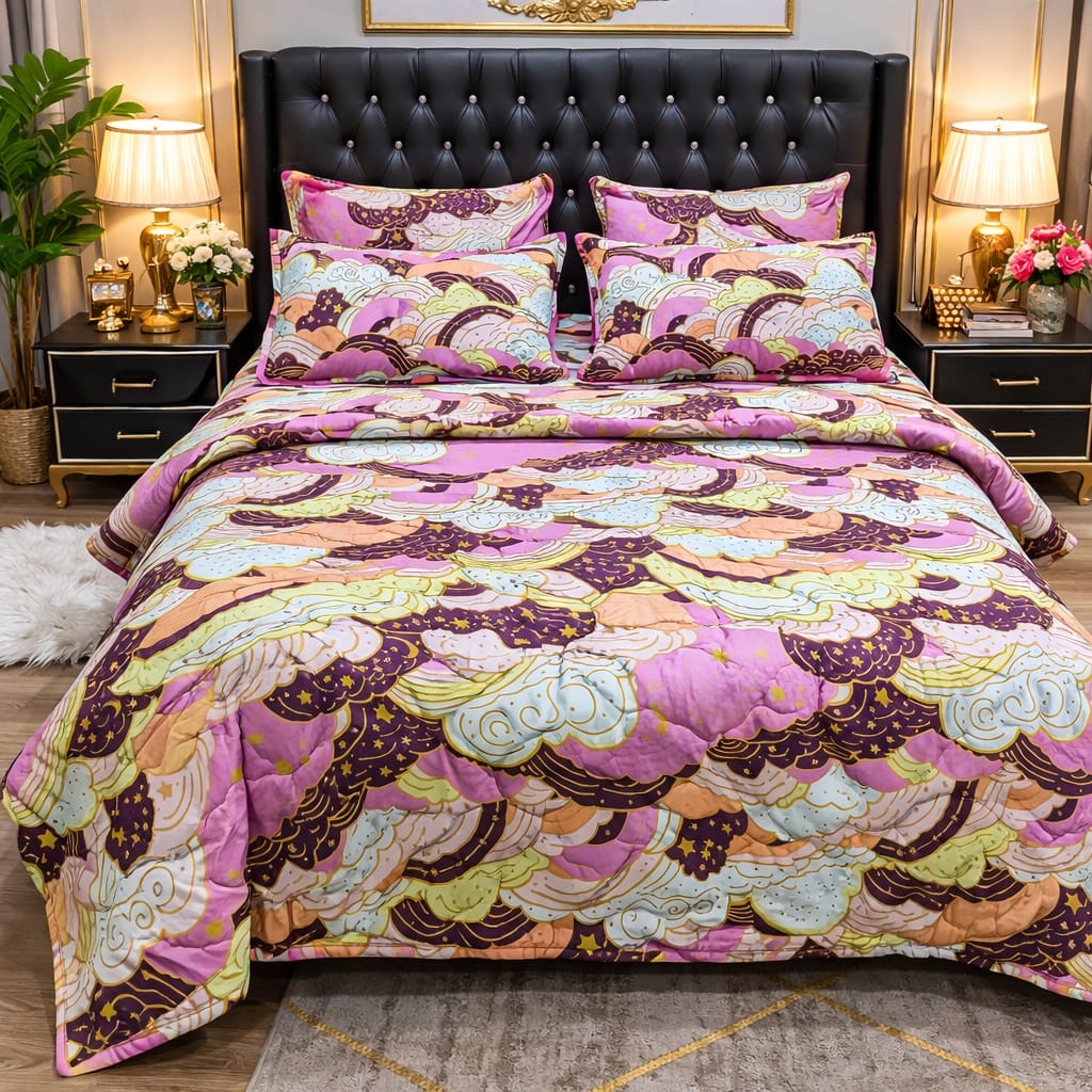 Comforter Sets, pure cotton 6 pcs