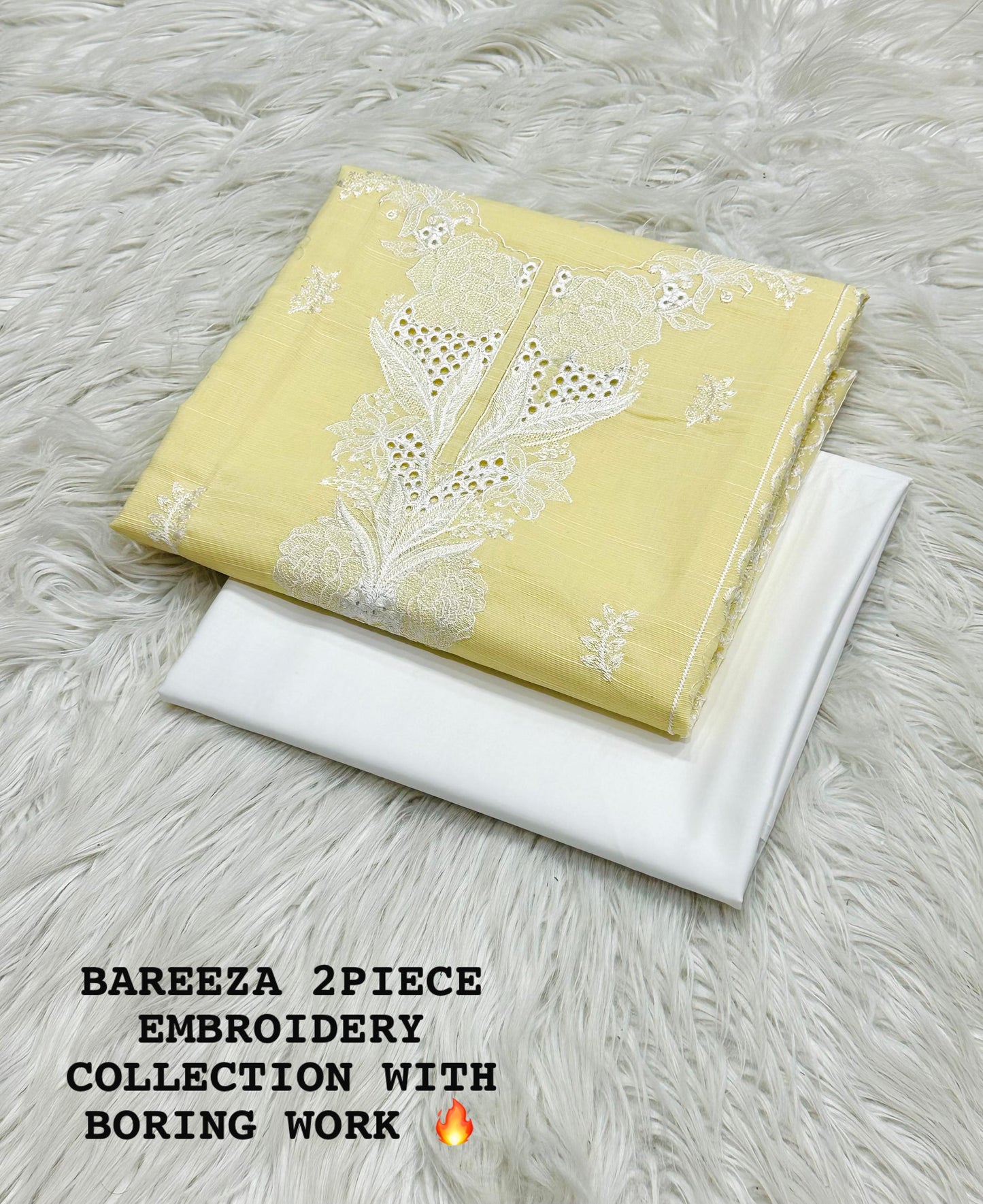 Breeza embroidered heavy boring ,10 colors