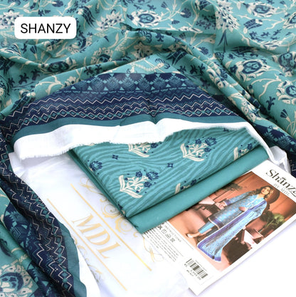 SHANZAY (2026), Lawn 3PC Digital print